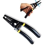 7.5" Electrician Stainless Steel Cable Cutter Stripper Wire Stripping Tool [並行輸入品]