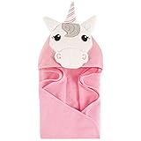 Hudson Baby Animal Hooded Towel Unicorn 33''x33'' [並行輸入品]