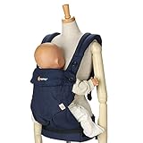 エルゴベビー ベビーキャリア スリーシックスティ ミッドナイトブルー 1年保証 BC360ADRKBLU ERGOBABY [並行輸入品]