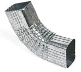 Amerimaxホーム製品49065 3 x 4ミル仕上げ亜鉛メッキBエルボ