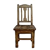 チャイルドチェア/ アッシュブロンドとランプブラックの2色使い(セミアンティーク)