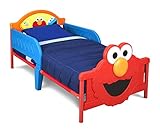 Delta Children 3D-Footboard Toddler Bed, Sesame Street by Delta Children