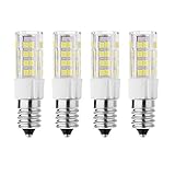 Rayhoo 4pcs E14 Base LED Bulb 5W LED Light, 51 2835-SMD LED Chipsets, 40W Incandescent Bulb Equivale