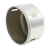 uxcell ガラスホールソウー　穴あけ　ガラス　55mm ダイヤ　サークル　マーブル　タイル　セラミック　ドリル　ホールソー　52mm長さ