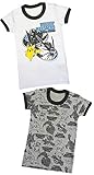 ポケッットモンスター 半袖丸首シャツ ポケモン 2枚組 Tシャツ キッズ 下着 肌着 100cm 110cm 120cm 130cm inn10(120)
