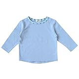 SOULEIADO ネヌファー長袖Tシャツ ブルー 80cm 47514