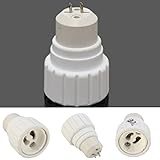 ILS - MR16/GU5.3 To GU10 Light Bulb Base Socket Lamp Adapter Converter Holder
