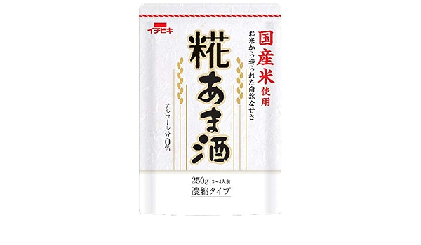 イチビキ 国産米使用 糀あま酒 250g 12袋入 イチビキ 甘酒 通販 Amazon