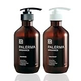 PALERMA（パレルマ）シャンプー＆トリートメント ボトル セット 360ml ノンシリコン 無添加 オーガニック成分配合 髪質改善 白髪 詰め替え 金木犀（キンモクセイ）の香り (シャンプー＆トリートメント)