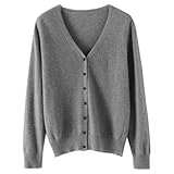 [ANGJ] カーディガン レディース ニット Vネック セーター 秋冬 カジュアル ビジネス 無地 おしゃれ ゆったり