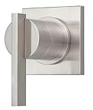 Danze D560944BNT Sirius Trim Kit for 3/4-Inch Volume Control or 4-Port Shower Diverter Systems, Brus