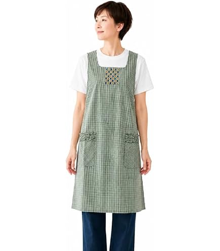 Amazon.co.jp: ☆ 百貨店 販売 ブランド エプロン 【 Atsuko Matano