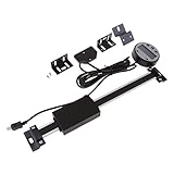 Fenteer ミル　旋盤　スケール　大型 デジタルLCD表示　DRO　スケール　垂直 水平 取り付け　アルミ合金　高品質