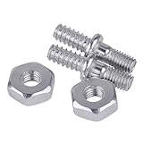 2 PCS バースタッド＆ナット Stihl 017 018 021 023 025 MS170 MS180 MS210 MS230 MS250チェーンソーに適合