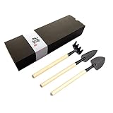 YeeHoOJapan ミニ ガーデニング ツール ミニ園芸の道具 園芸 用品 セット インテリア 苗 寄せ植え サボテン 観葉植物 シャベル スコップ セット