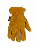Custom Leathercraft 2056L Split Cowhide Winter Gloves, Large by Custom Leathercraft