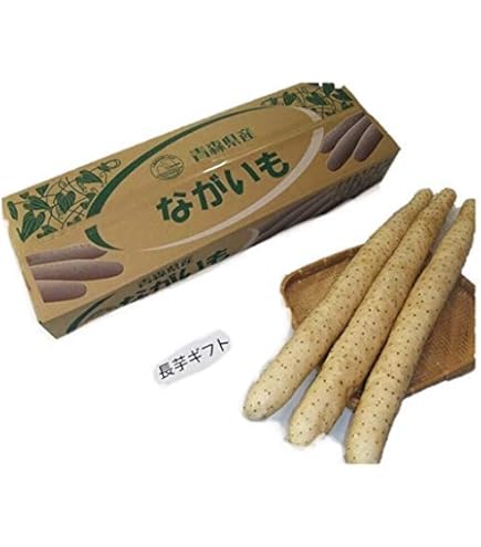 Amazon.co.jp: ながいも 青森県産 長芋 とろろ芋 贈答用 5kg : 食品
