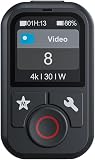 AFAITH 最新型GoPro Hero12/11/10/Hero 9/ Hero 8/ Max スマートリモート スマートリモコン WIFI 軽量 磁気充電ポート リストバンド付属 GoPro Hero 12/11/10/Hero 9/Hero 8/Maxに適用