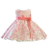 ベビードレス ベビーラヴィ 女の子 ワンピース ベビー [リトルプリンセス] Little Princess ピンク 90cm