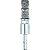 TRUSCO(トラスコ) 六角軸筒型ブラシΦ15X6.35 鋼線0.3 くくりタイプ TEB6-15S