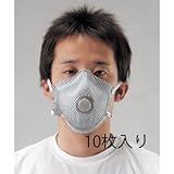 エスコ [N99]マスク(溶接ヒューム用/10枚) EA800MJ-6C