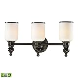 ブリストルコレクション3ライトBath in Oil Rubbed Bronze – LED