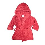 Gorgeously Soft Childs Fleece Dressing Gown By Softtouch - Red Age 18-24 Months by Chew2you