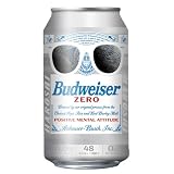 【限定販売】バドワイザー ゼロ 缶 Budweiser [ ノンアルコールビール 350ml × 24本 ] [ 低カロリー ]【ステッカー6枚付き】【Haroshi コラボデザイン】
