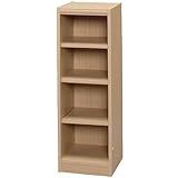 アイリスオーヤマ フリーラック 幅30×奥行29×高さ90cm フレンチオーク FRE-9030