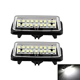 Catland ナンバー灯 LED アルファード 30系 ヴェルファイア 30系 ライセンスランプ トヨタ アルファード/ヴェルファイア 30系 前期 後期 ALPHARD 30系 VELLFIRE 30系 アクセサリー ホワイト カスタム パーツ ナンバー ランプ 車用 ライセンス灯 リア 12V 純正交換 2個入り