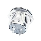 Dovewill 耐久性　フラットヘッド　ステンレススチール　パワースイッチ　19mm