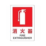 JIS規格標識 消火器(小) ユニット 826-29A