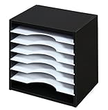 【サンニード】1週間の書類を整理 WKR-35 ウィークリーラック ブラック 黒 Y-S1