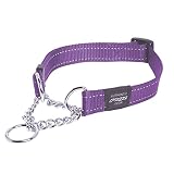 ROGZ(ログズ) UTILITY 犬用ハーフチェーン首輪 大型犬 (XL, パープル) [並行輸入品]