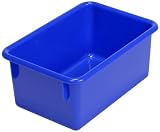 Steffywood Plastic Tote Tray Fits 12' Cabinet 11'L x 8'W x 5'H Blue [並行輸入品]