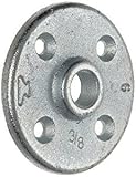 Anvil 8700164158, Malleable Iron Pipe Fitting, Floor Flange, 1/4" NPT Female, Galvanized Finish [並行輸
