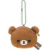サンエックス リラックマ ミニミニぬいぐるみコインケース チャイロイコグマ CK69204 H8.5×W6×D3cm