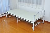 完成品折りたたみベッド ハイタイプ ホワイト CB-700