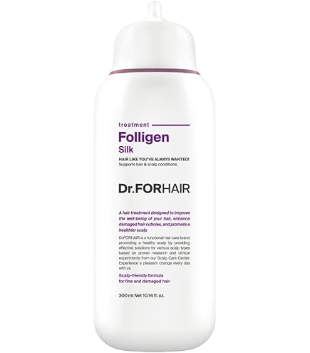 Dr.FORHAIR Set of (2) Folligen Original Shampoo 500 ml | Biotin