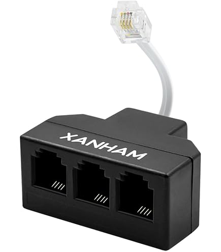 Telephone Landline Extension Cord Cable Cord With Standard