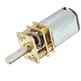 ETGtek(TM) 2個のミニメタルギアモーターDCモーターDC6Vモーター100RPMカメラ軽量高トルク