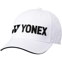 Amazon | [ヨネックス] GCT099 ゴルフキャップ (ホワイト/ブルー) 男女