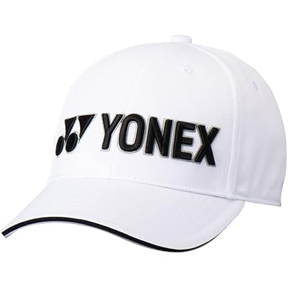 Amazon | [ヨネックス] GCT099 ゴルフキャップ (ホワイト/ブルー) 男女