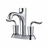 Kraus FUS-13802CH Coda Centerset 2-Handle Bathroom Faucet, 4, Chrome by Kraus