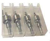 Oumin 超硬 ステンレス ホールソー 4PCS 16mm 〜 22mm 高速度鋼 金属合金