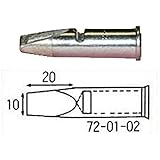 コテライザー こて先150・150オート用先端幅10ｍｍ 720102