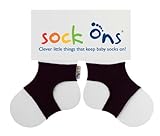 Sock Ons Socks - 6-12 Months, Black by Sock Ons