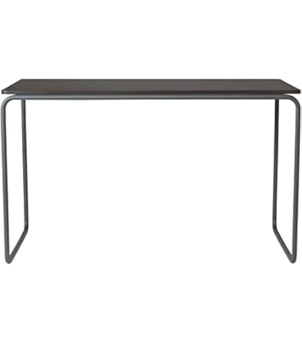 Amazon｜無印良品 スチールパイプチェア ダークグレー 幅51×奥行56.5