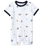 POLO RALPH LAUREN (ポロラルフローレン) 半袖ポロベアー コットンショートオール ベビー 男の子 ホワイト 75cm (9ヶ月) [並行輸入品]