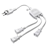サンワサプライ アウトレット ACアダプタ 専用 電源 延長 コード 2P 3分岐 TAP-EX3WN 箱にキズ、汚れのあるアウトレット品です。